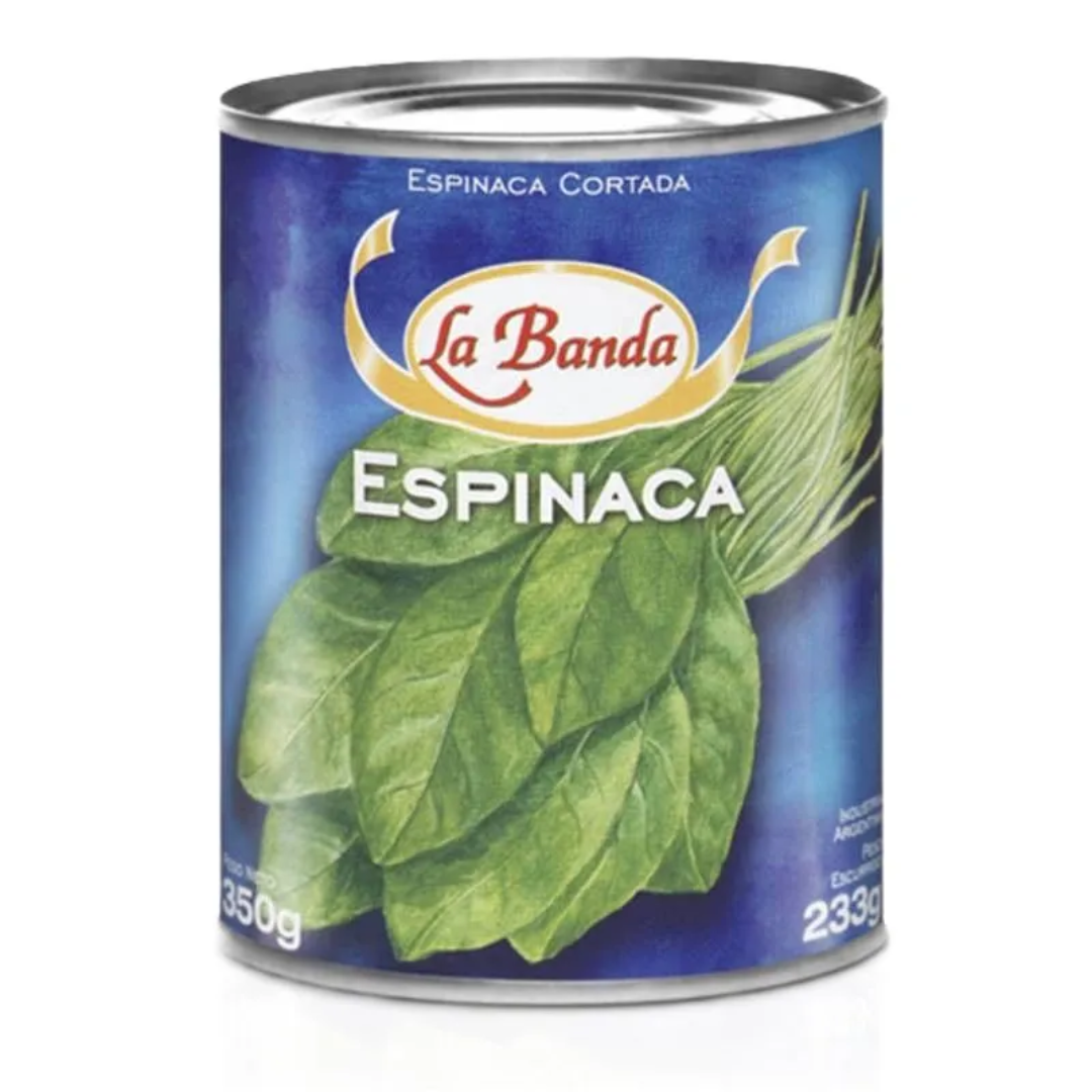 Espinaca Cortada La Banda 350g