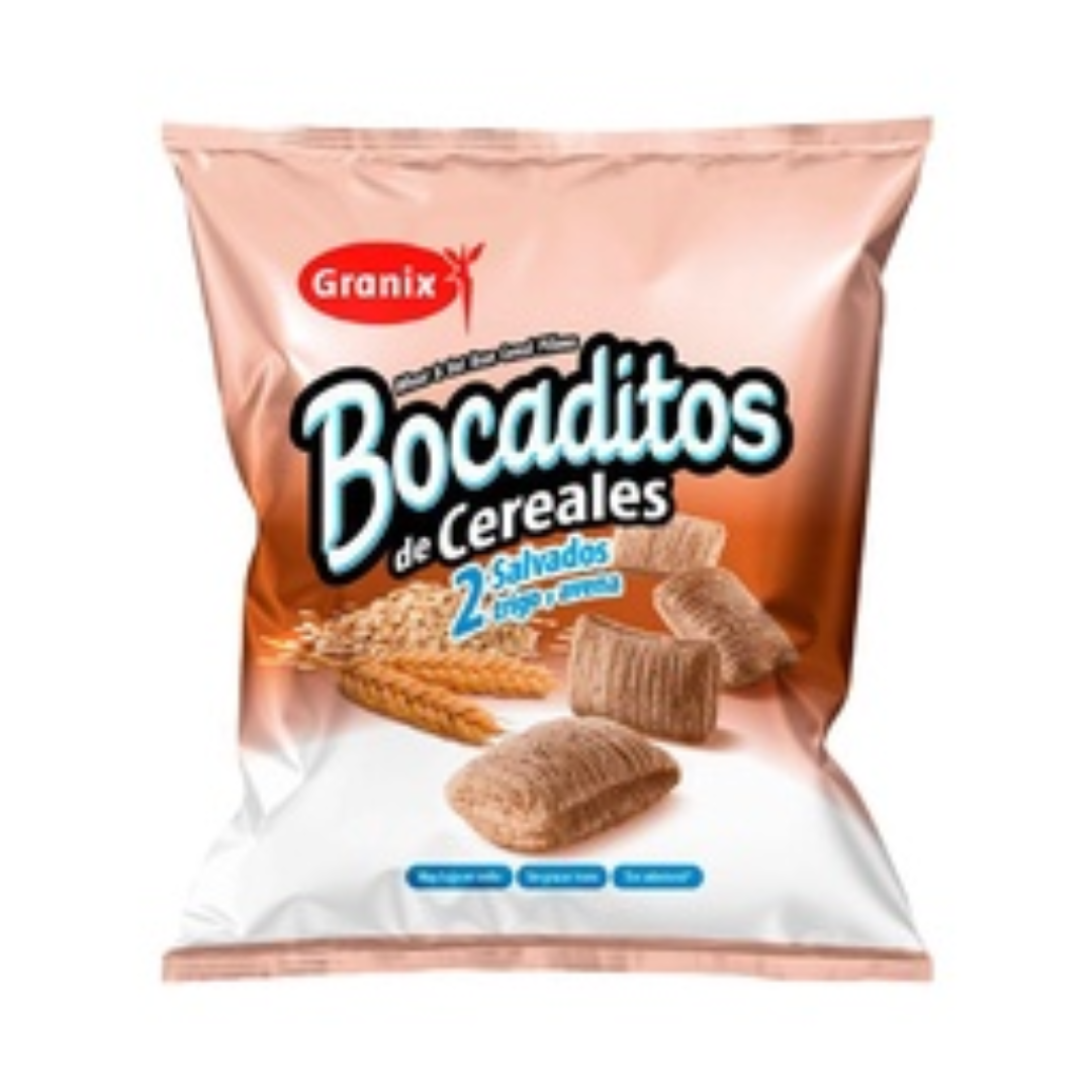 Cereales Bocaditos Granix Trigo Avena 180g