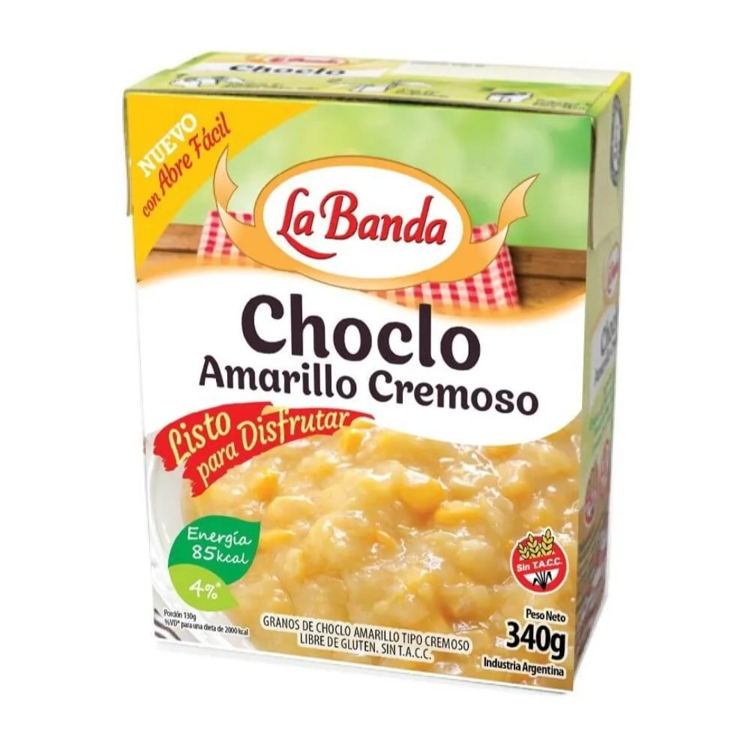 Choclo Cremoso Amarillo La Banda 340g