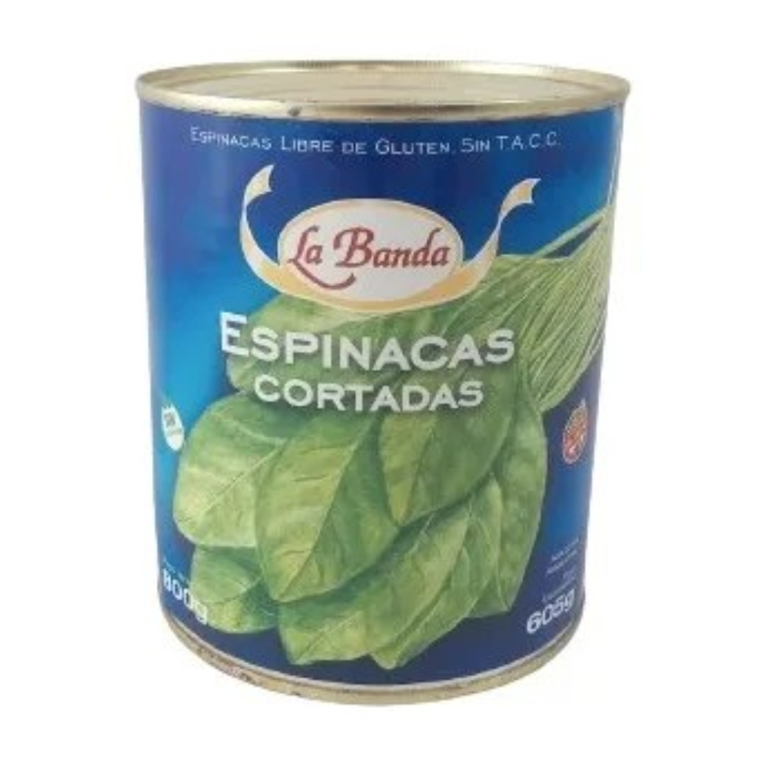 Espinaca La Banda Lata 800g