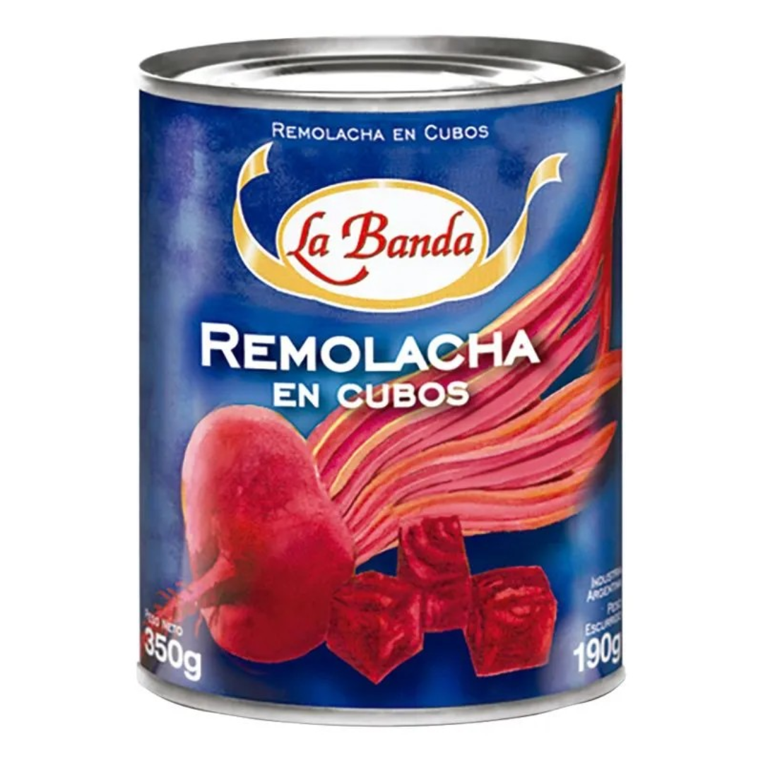 Remolacha en Cubos La Banda Lata 350g
