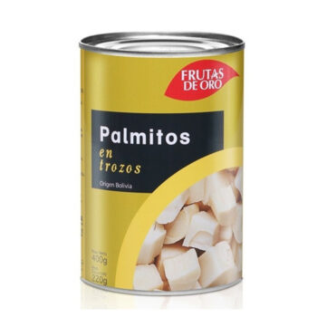 Palmitos Frutas de Oro en Trozos 400g