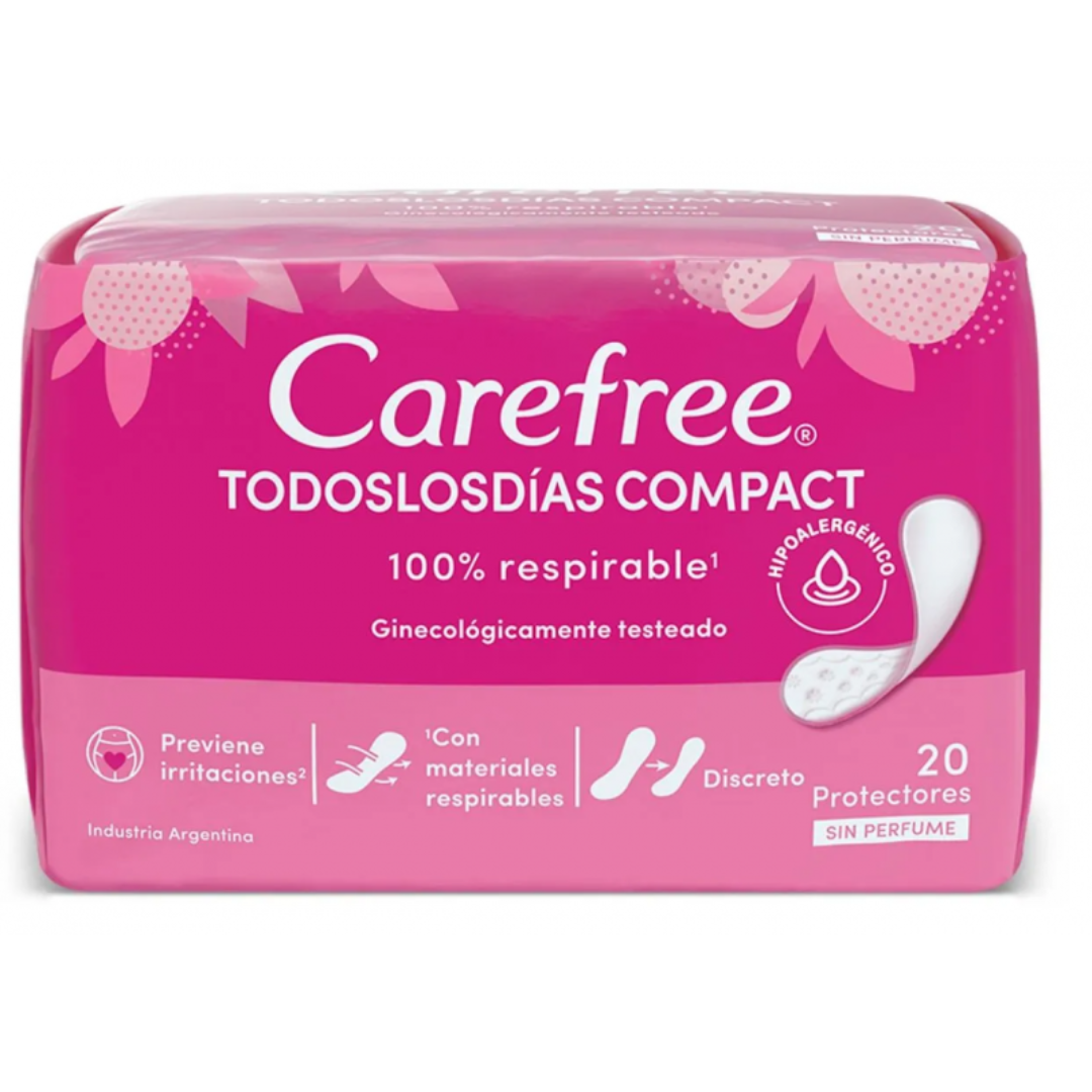Protectores Diarios Carefree Todos Los Días 20Un