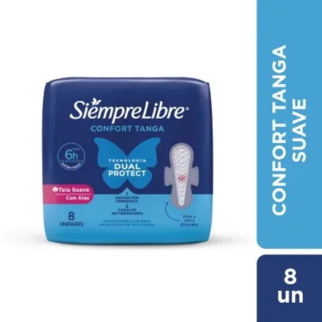 Toallas Femeninas Siempre Libre Tanga 8Un