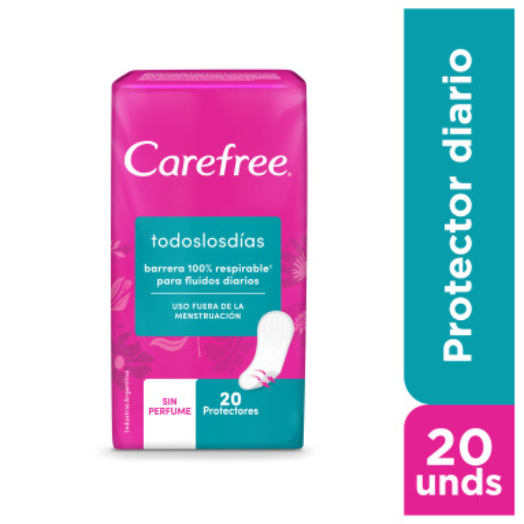 Protectores Diarios Carefree Todos Los Dias 20Un