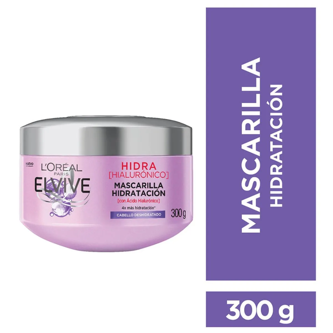 Elvive Loreal Crema De Tratamiento Hidra Hialurónico 300g