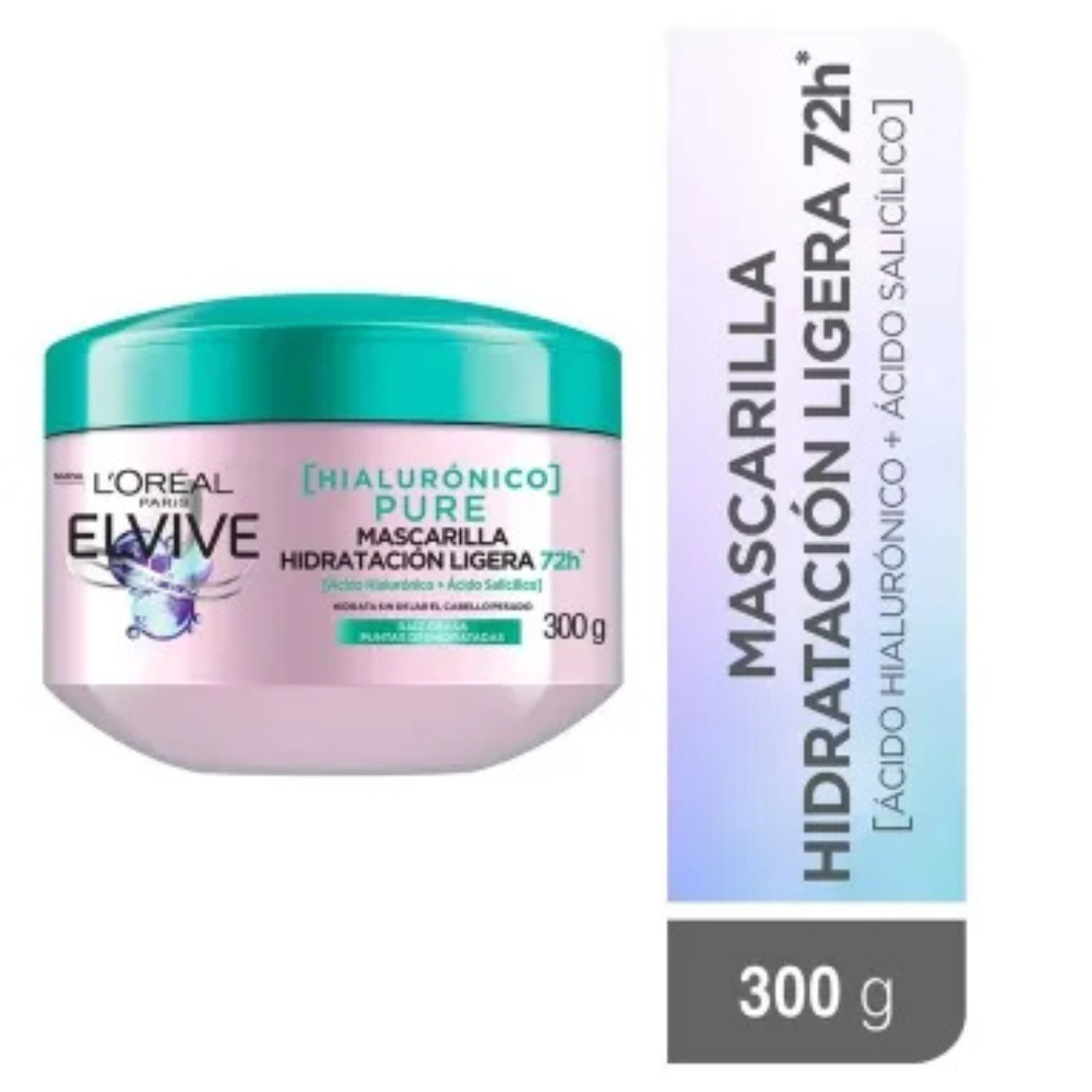 Tratamiento Capilar Elvive Hialuronico pure 300g