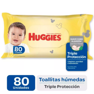 Toallitas Húmedas Huggies Triple Protección 80Un