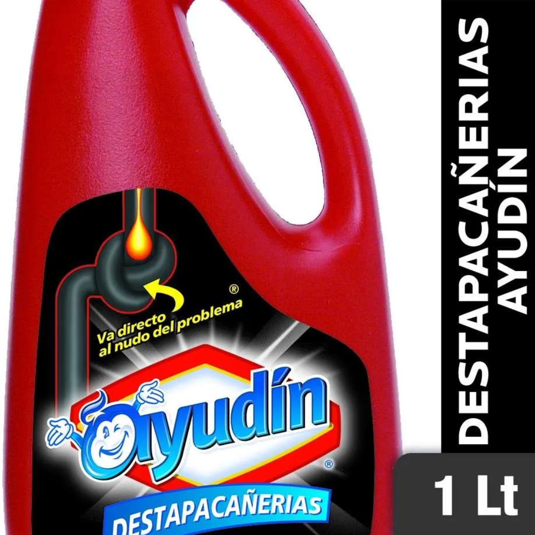 Desinfectante Ayudin Destapacañeria 1Lt
