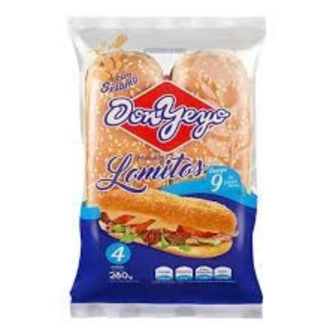Pan Para Lomitos Don Yeyo 4Un
