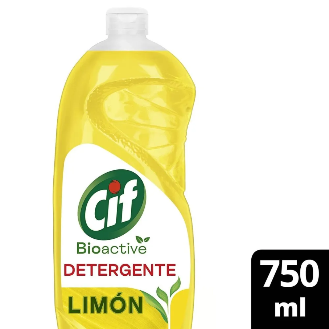 Detergente Cif Gel Active Limon 750ml