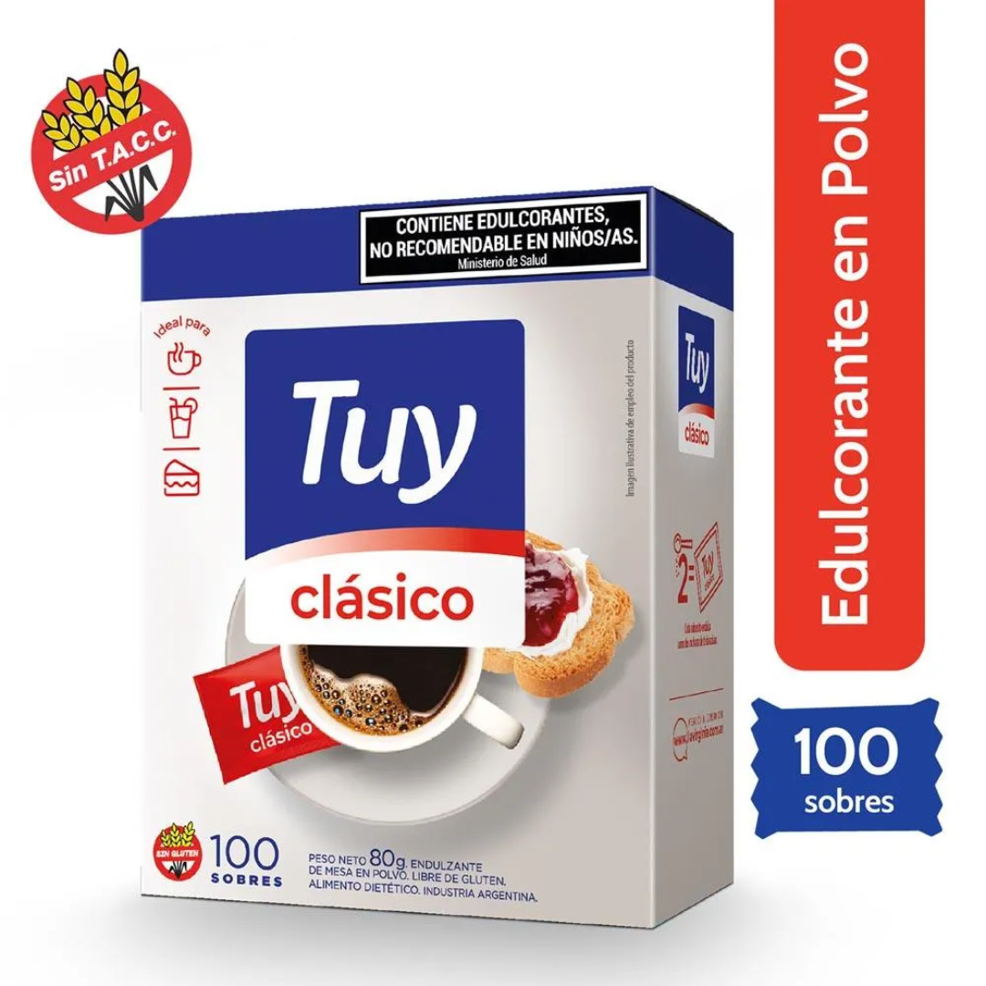 Edulcorante Tuy Sobre Equilibrado 100Un