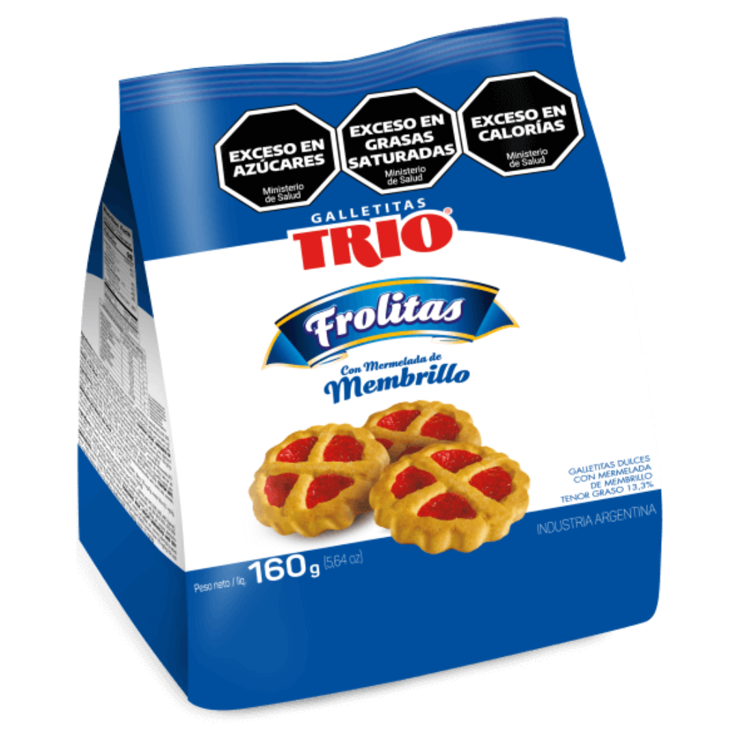 Trio Frolitas Galletitas Dulces con Membrillo 500g
