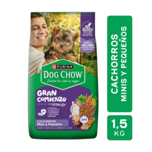 Cachorro Gran Comienzo Mini & Pequeño Dog Chow 1,5Kg