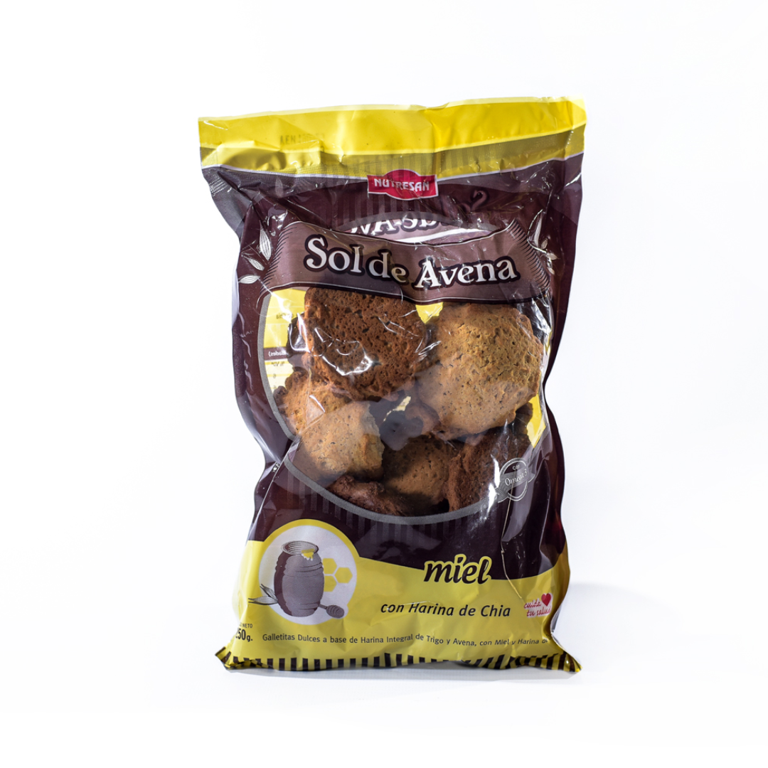 Galletitas Nutresan Dulces Sabor Miel 250g