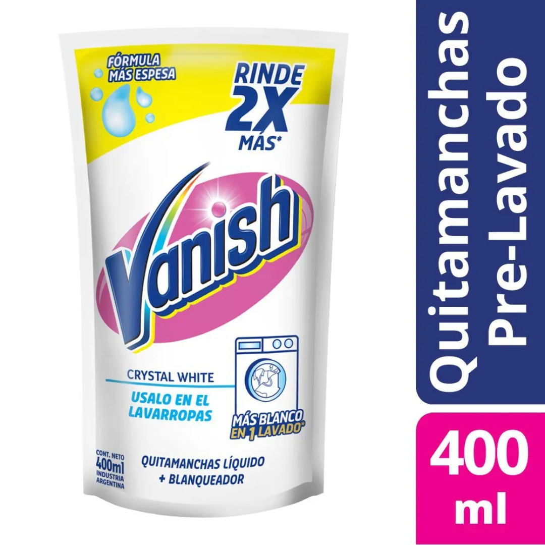 Quitamanchas Vanish White Doy Pack 400ml
