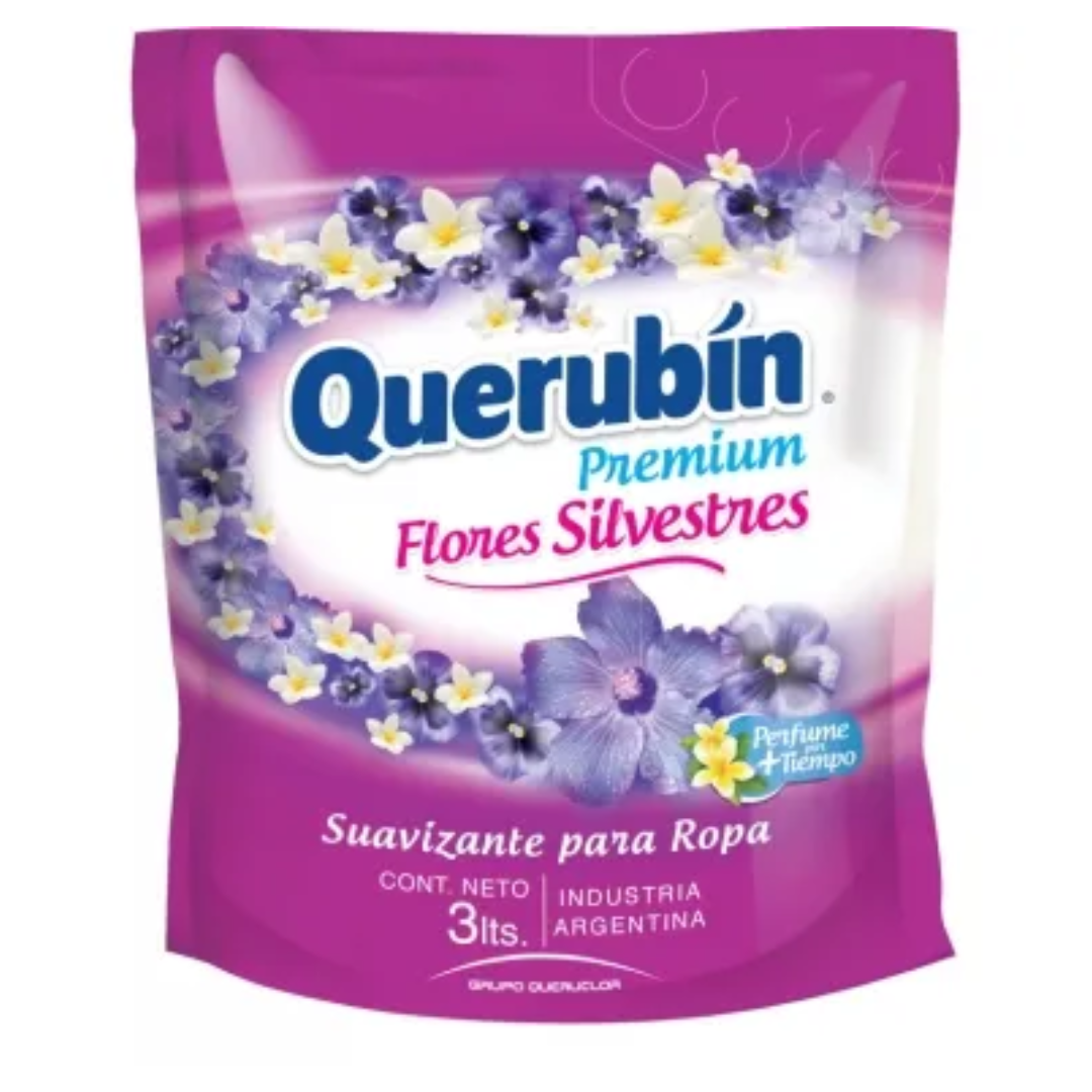 Suavizante Querubín Flores Silvestres Doy Pack 3Lt