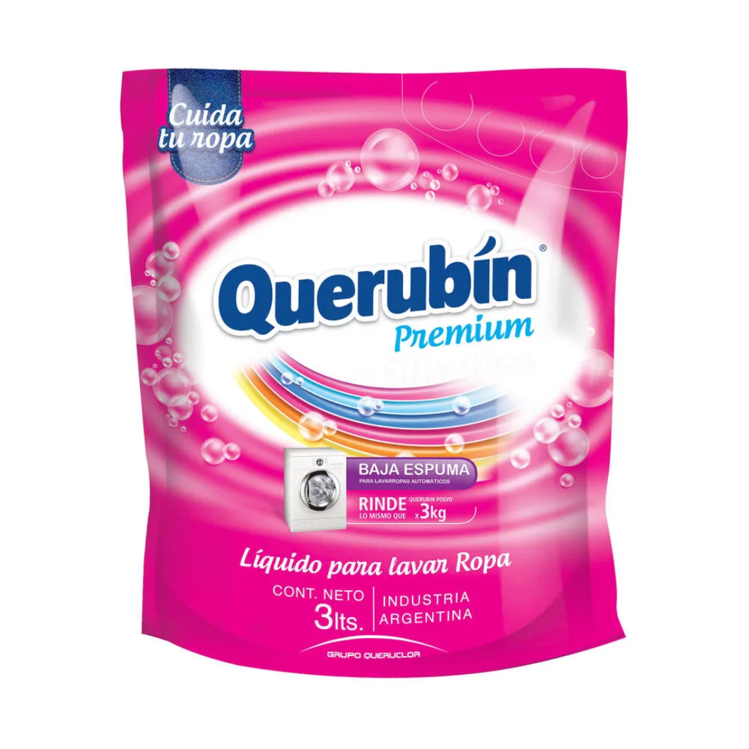 Jabón Liquido para Ropa Querubín Doy Pack 3Lt