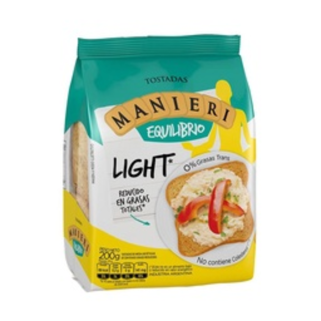 Tostadas Light Manieri 200g