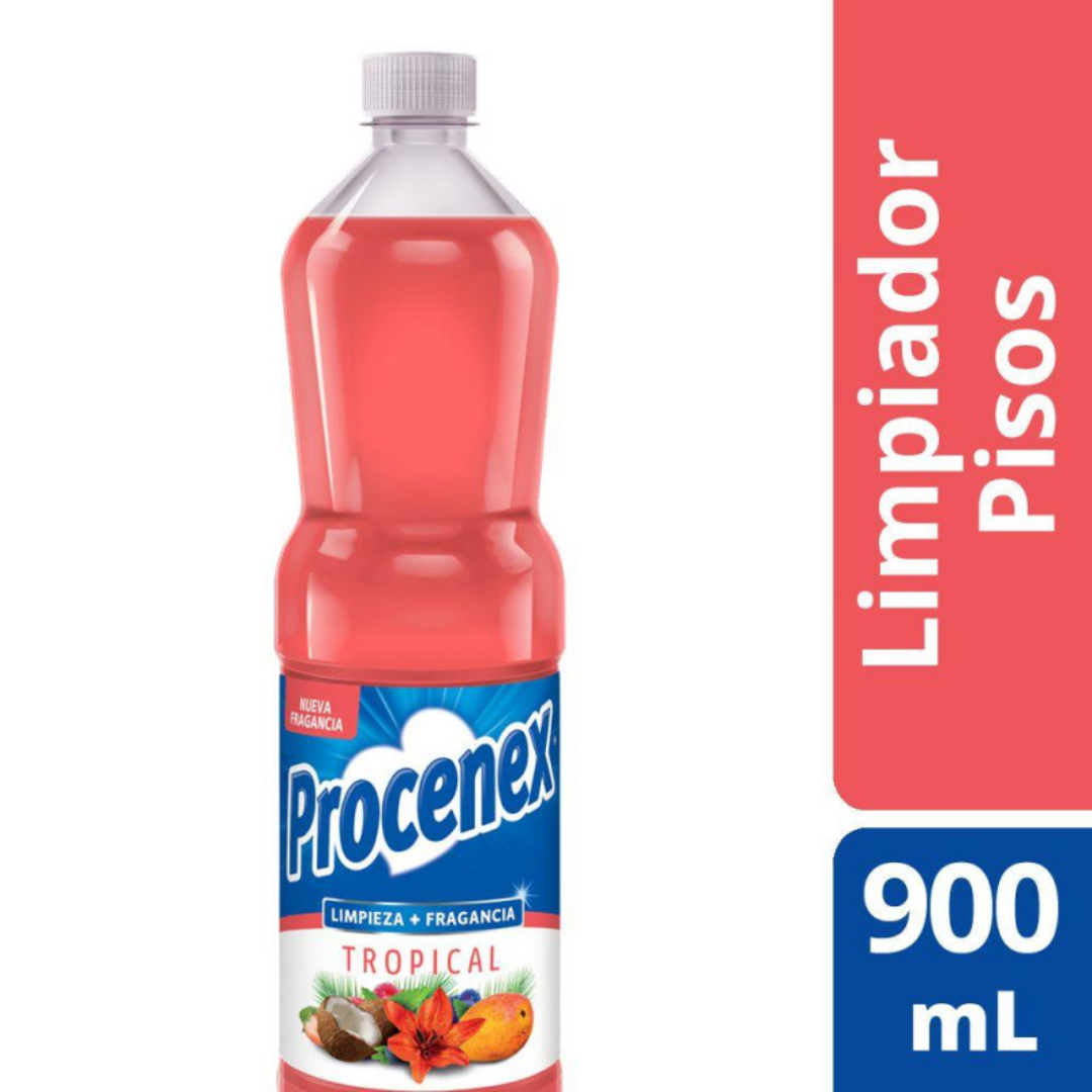 Limpiador Líquido Para Piso Tropical Procenex 900ml