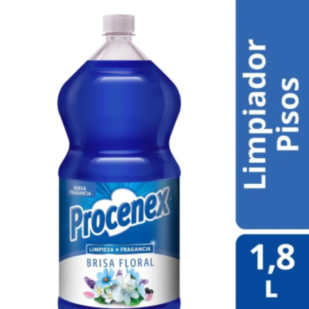 Limpiador Pisos Procenex Brisa Floral 1,8Lt