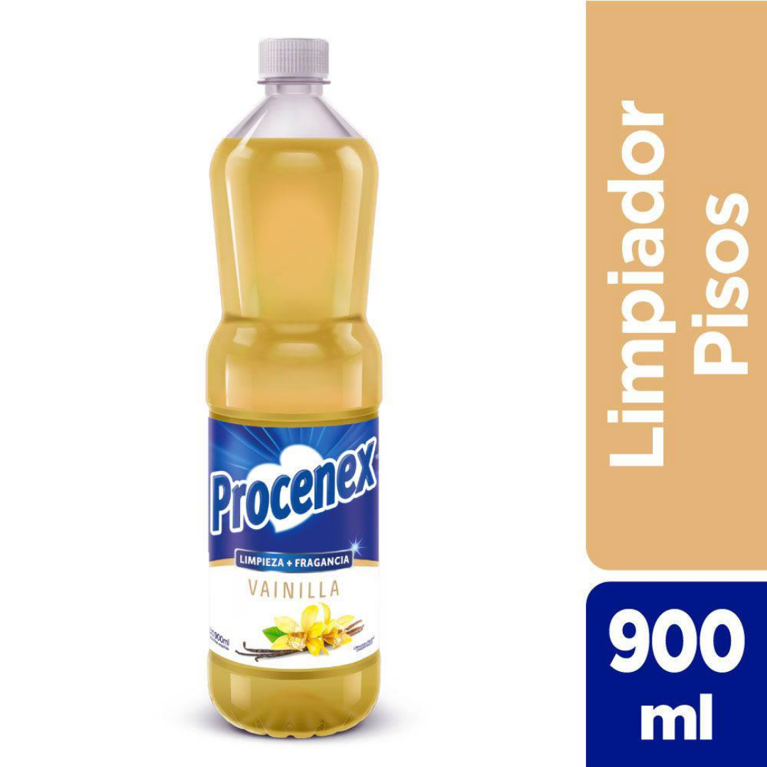 Procenex Limpiador Líquido Para Pisos Vainilla 900ml