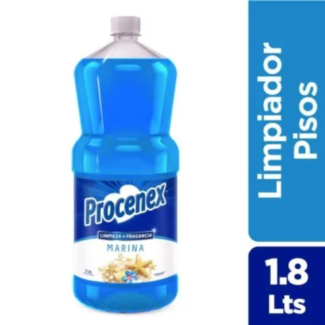 Limpiador Pisos Procenex Marina 1,8Lt
