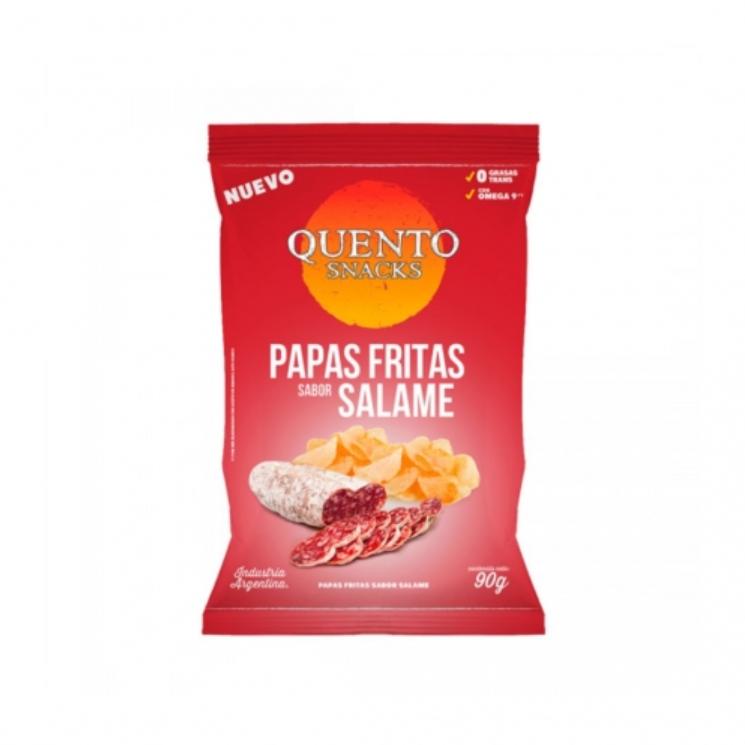 Papa Frita Quento Sabor Salame 90g