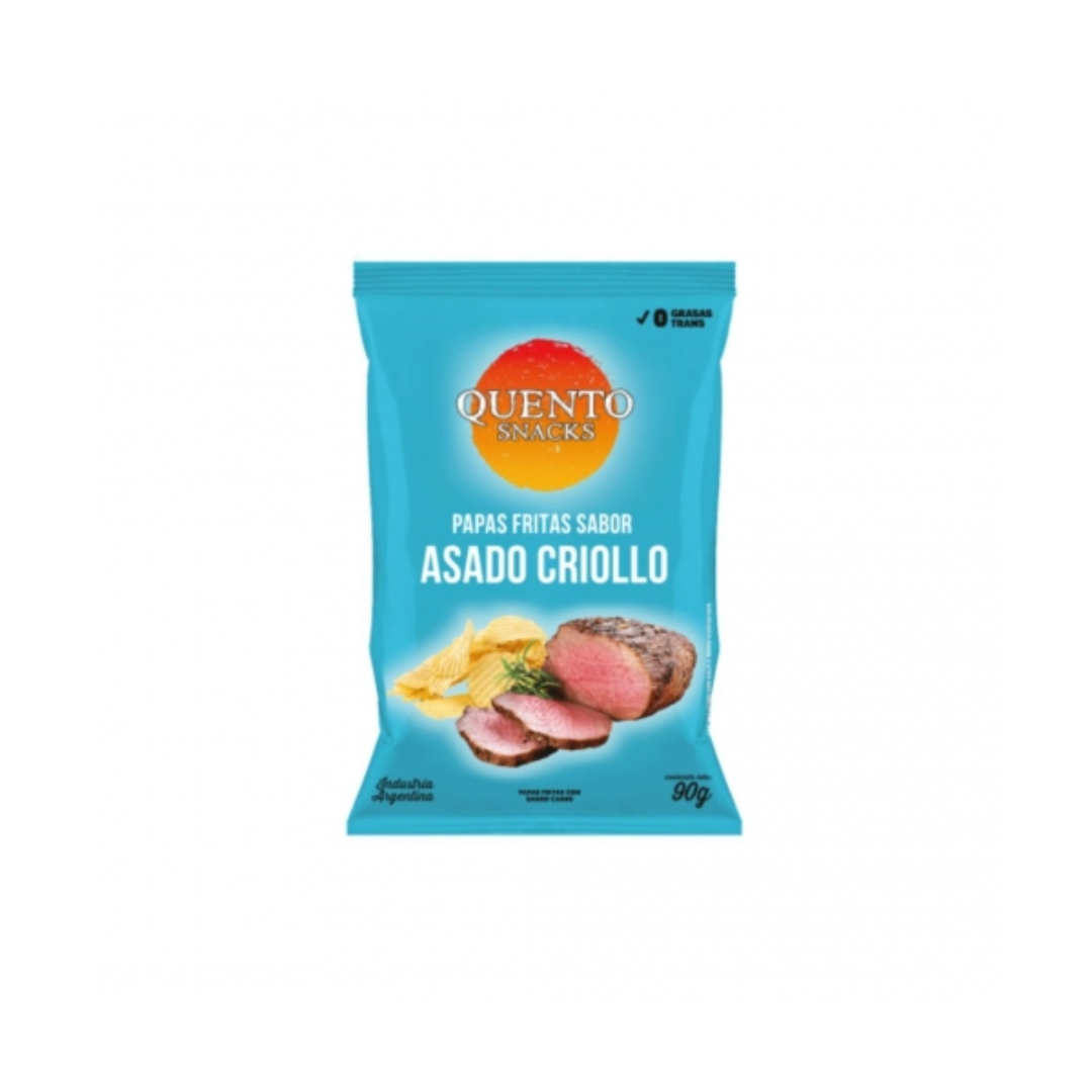 Papa Frita Quento Sabor Asado Criollo 90g