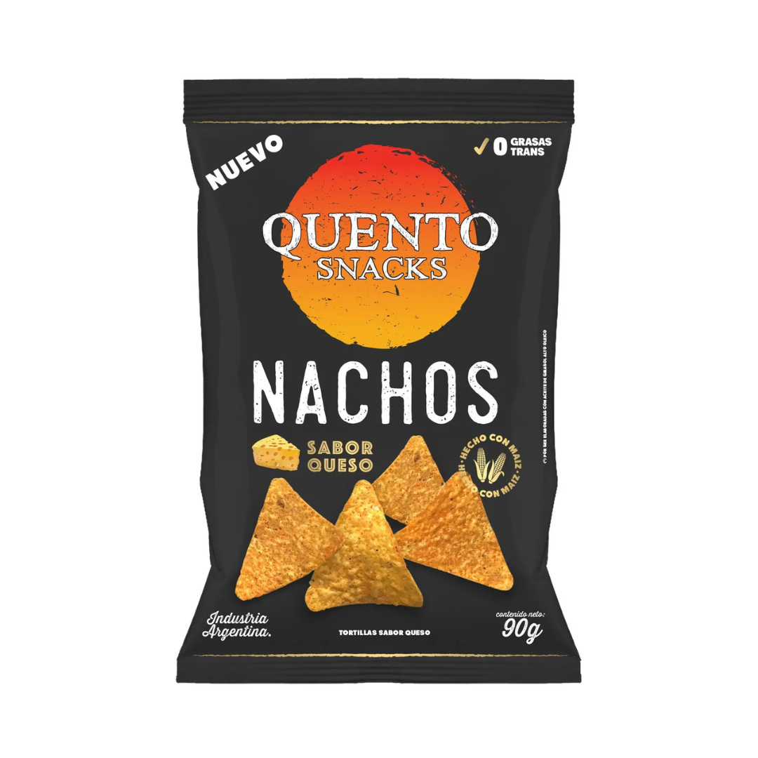 Nachos Sabor Queso Quento 82g