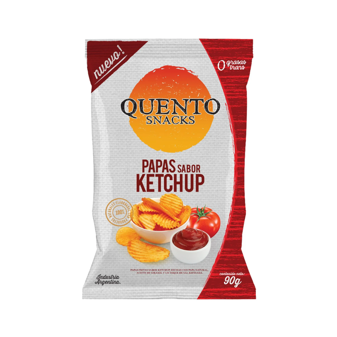 Papa Fritas Ketchup Quento 82g