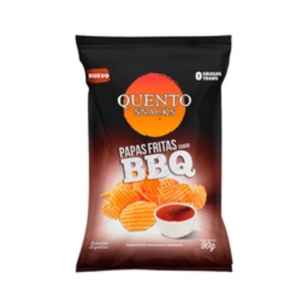 Papas fritas Quento sabor BBQ 90g