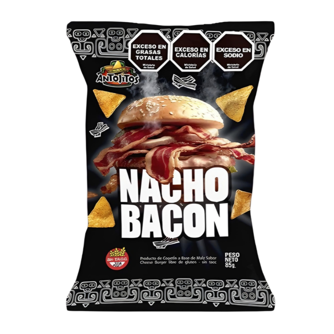Nachos Antojitos Bacon 85g