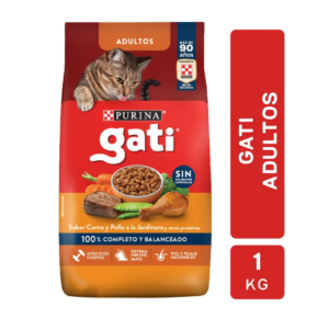 Alimento Para Gato Carne y Pollo Gati 1Kg