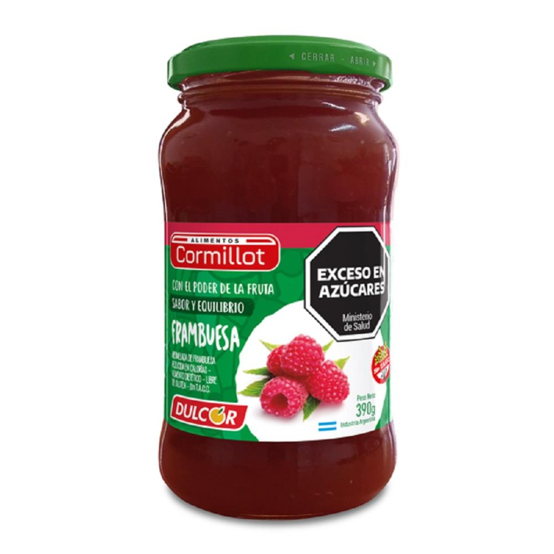 Mermelada Sabor Frambuesa Cormillot 390g