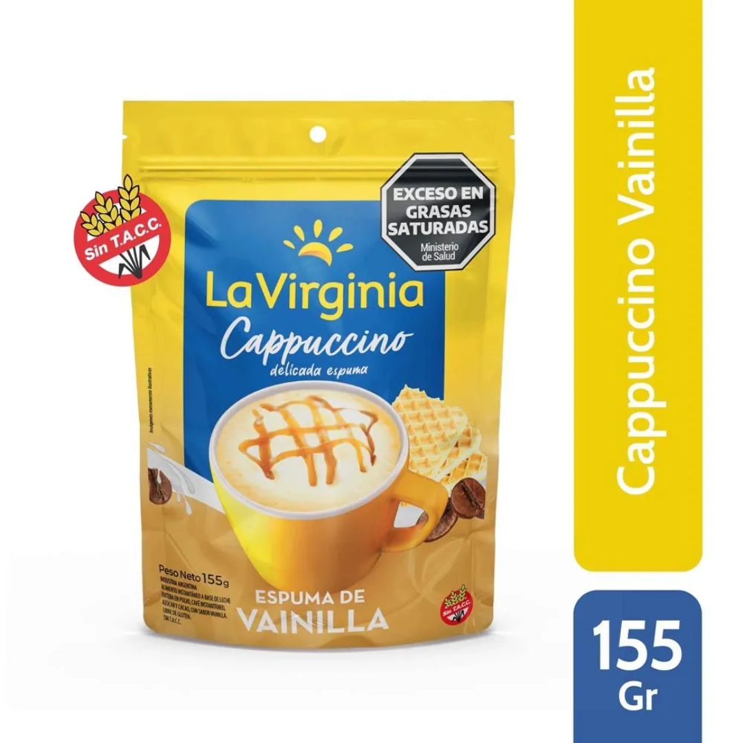 Cappuccino la Virginia Vainilla 155g