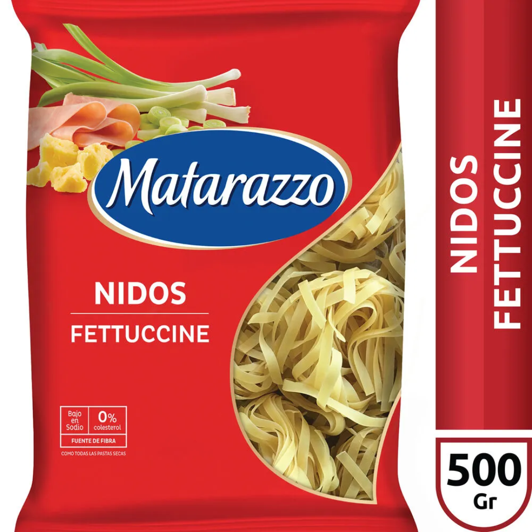 Fideos Matarazzo Fetuccine 500g