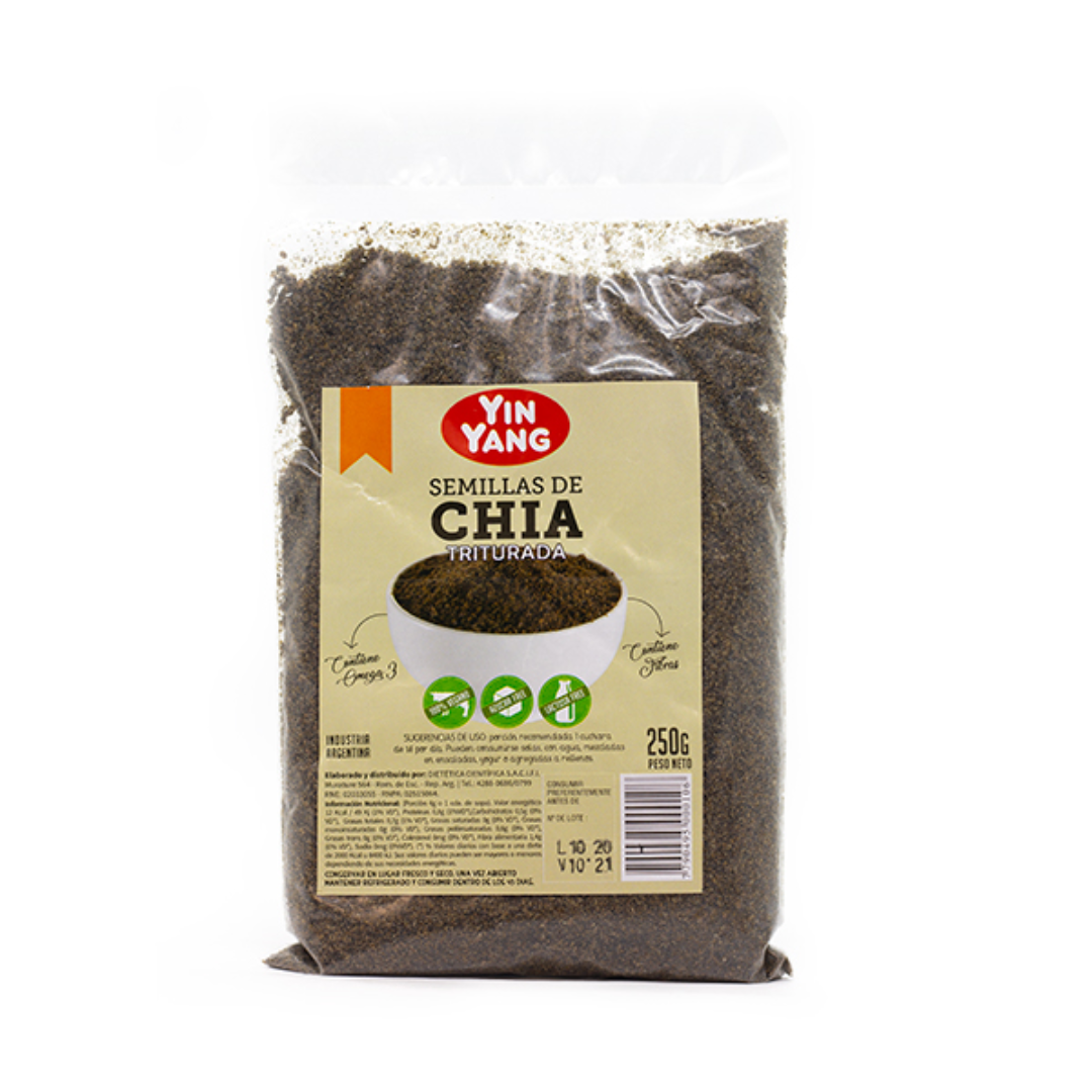 Semillas de Chía Triturada Yin Yang250g