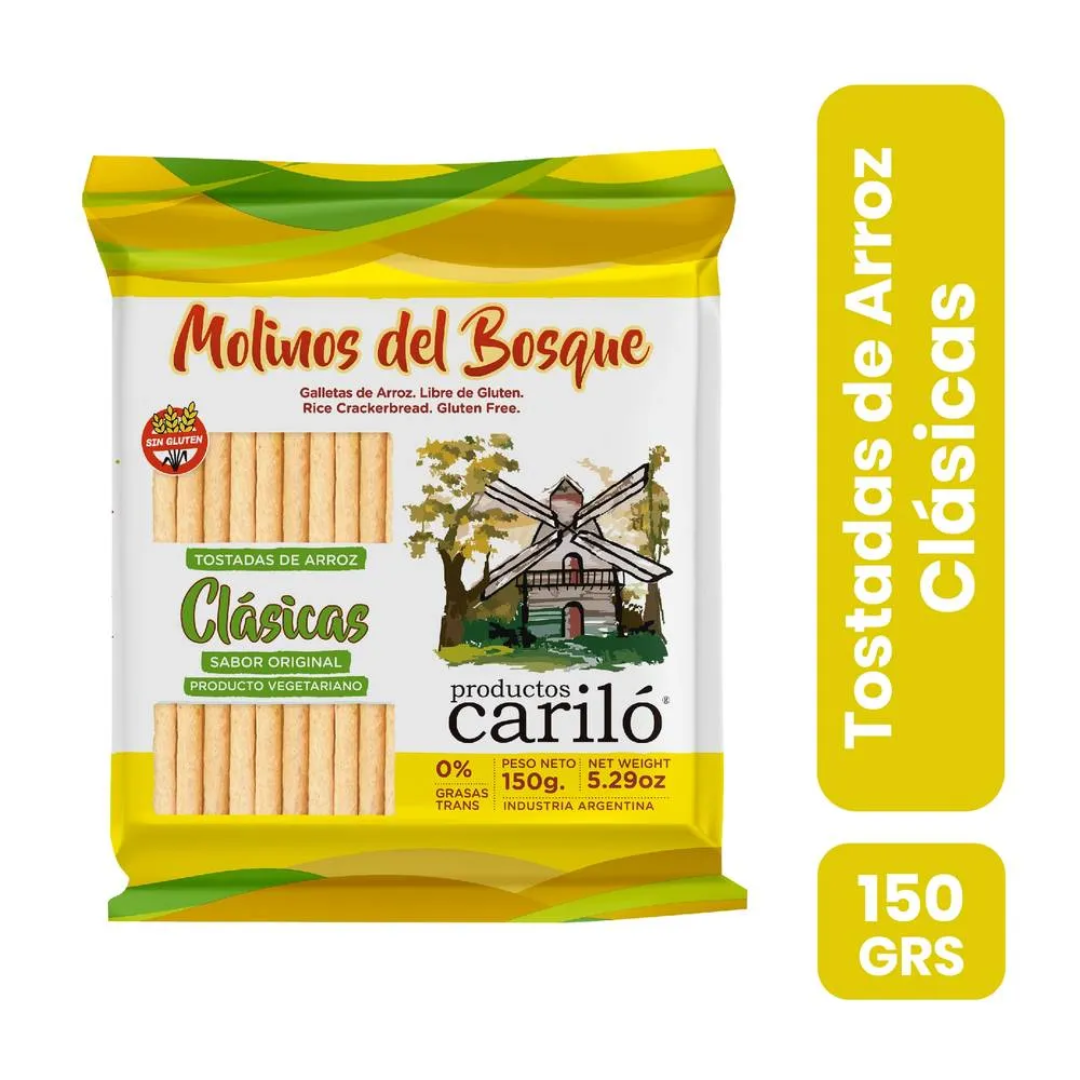 Tostadas de Arroz Carilo 150g