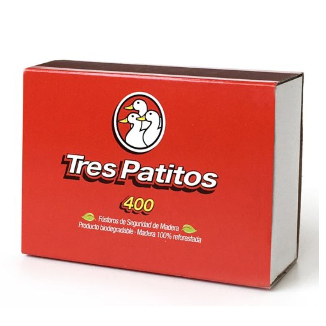 Fosforos Tres Patitos 400Un
