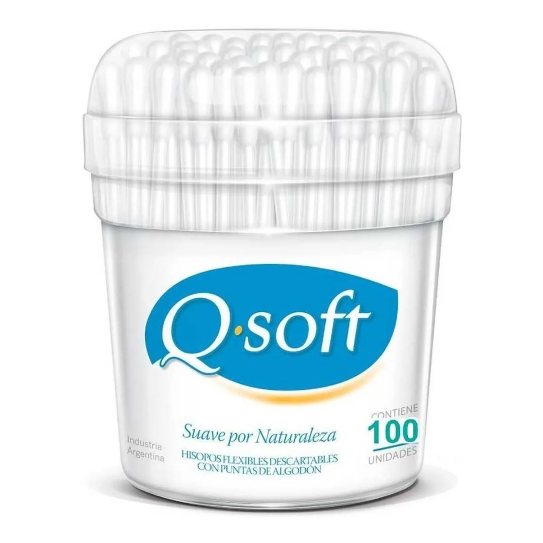 Hisopos Q Soft Pote 100Un