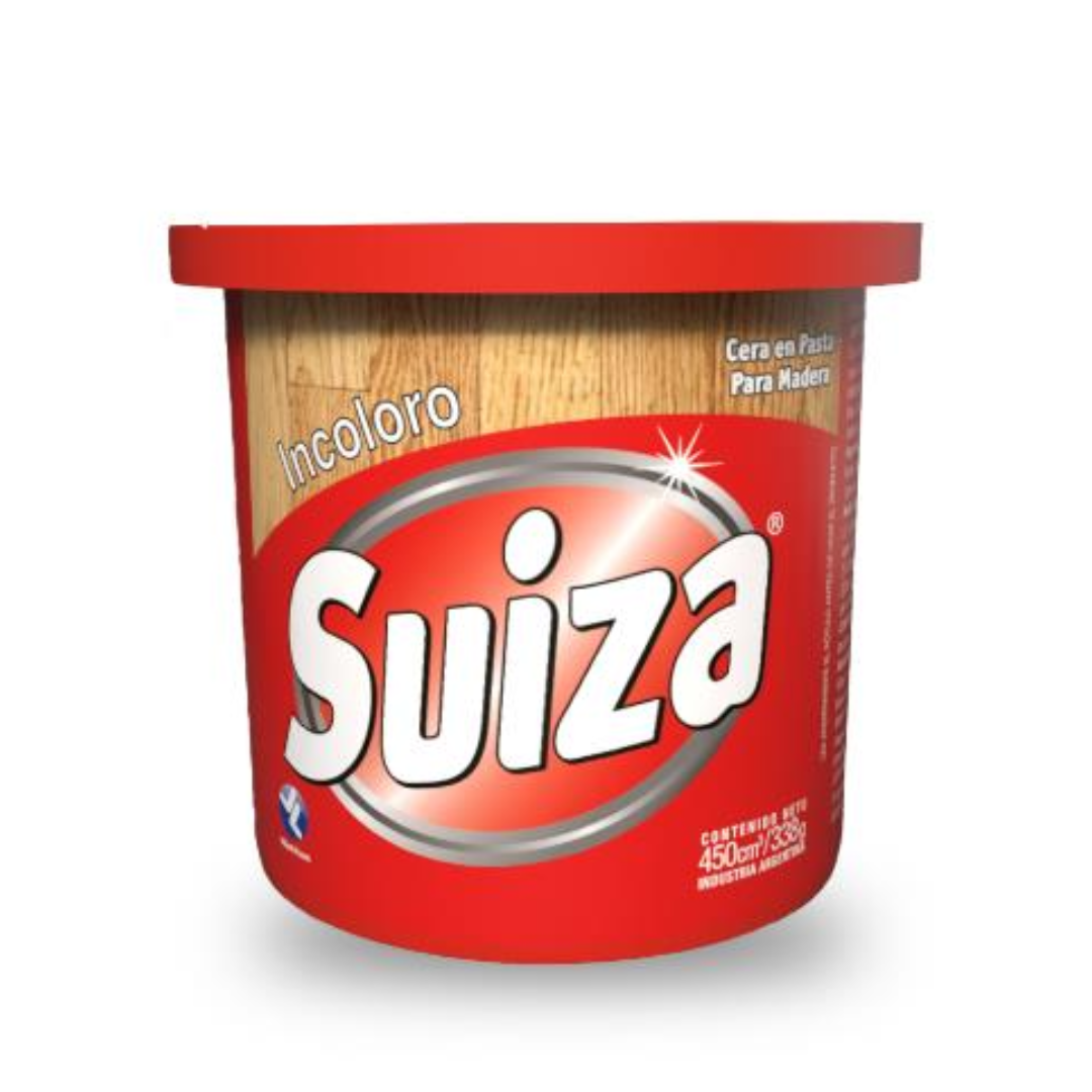 Cera En Pasta Incoloro Suiza 338g