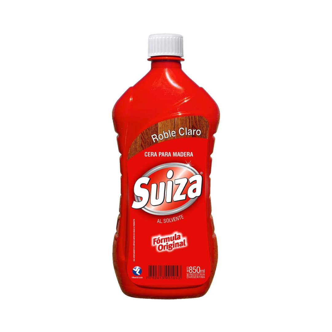 Cera Líquida para Madera Suiza Roble Claro 850ml