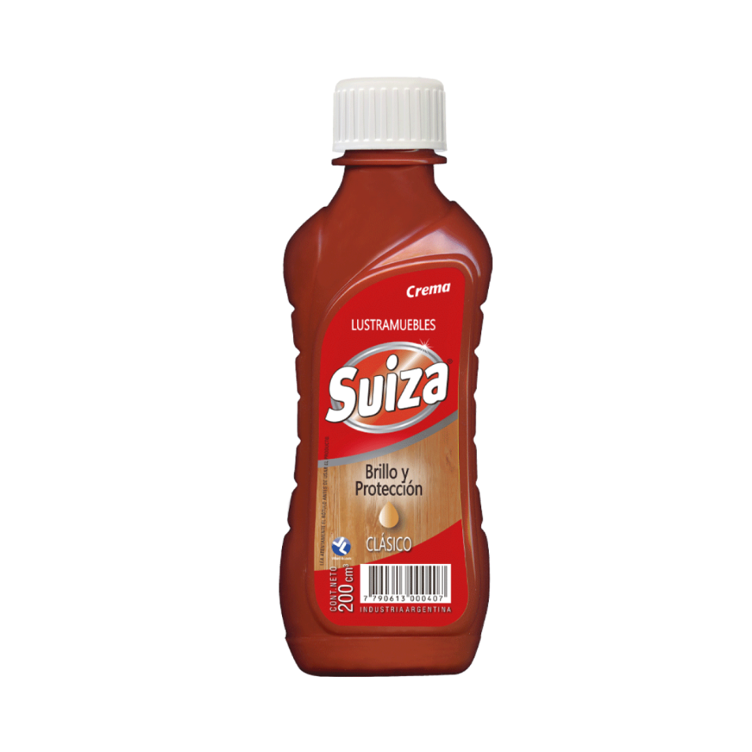 Suiza Lustramueble Crema Clasica 200ml