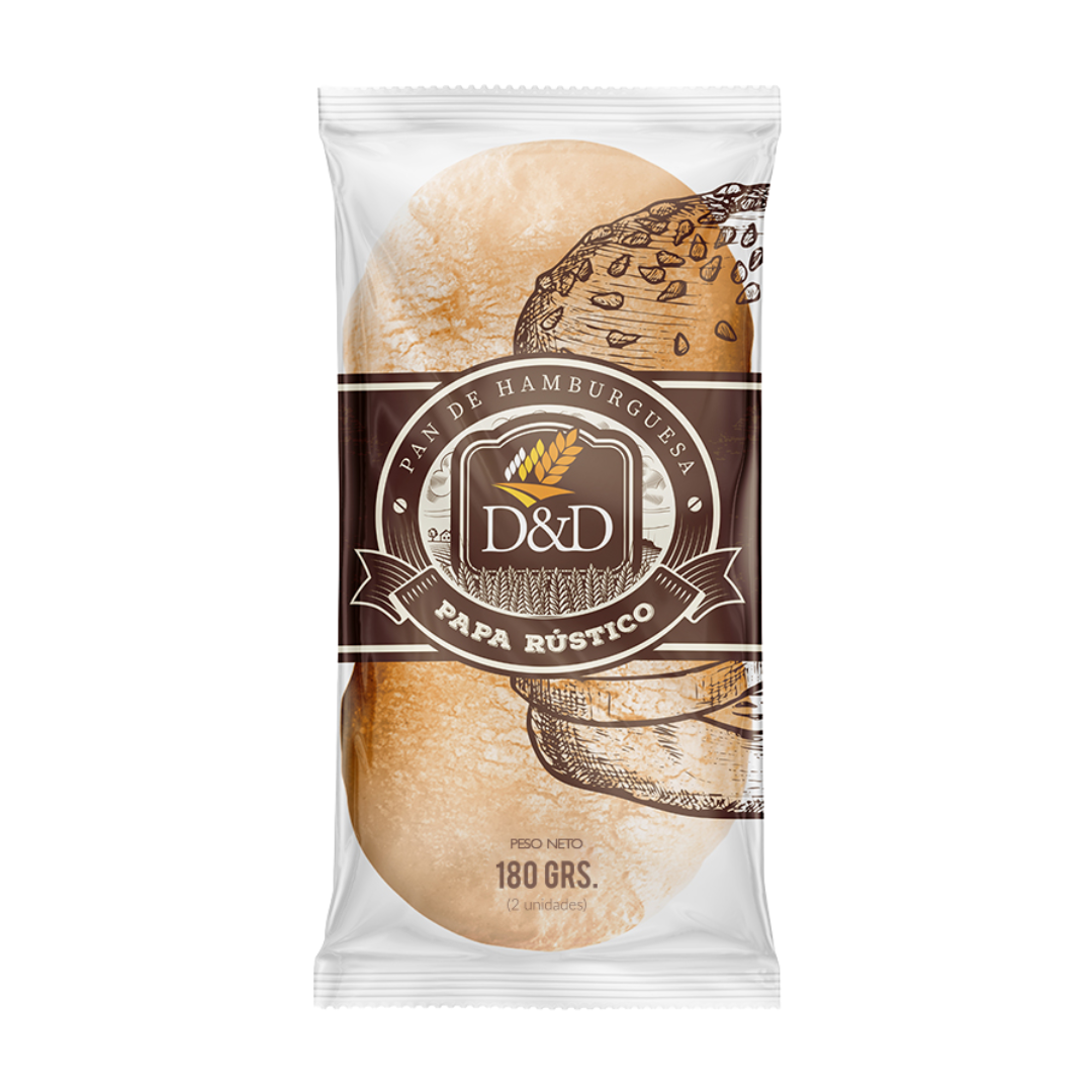 Pan de Hamburguesa Rustico D&D 2Un