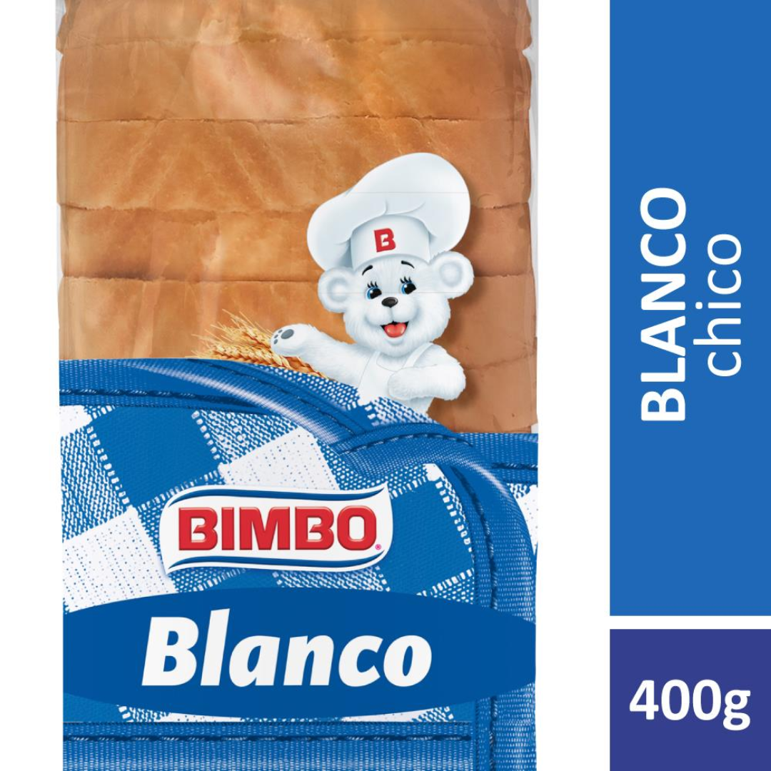 Pan Blanco Bimbo 400g