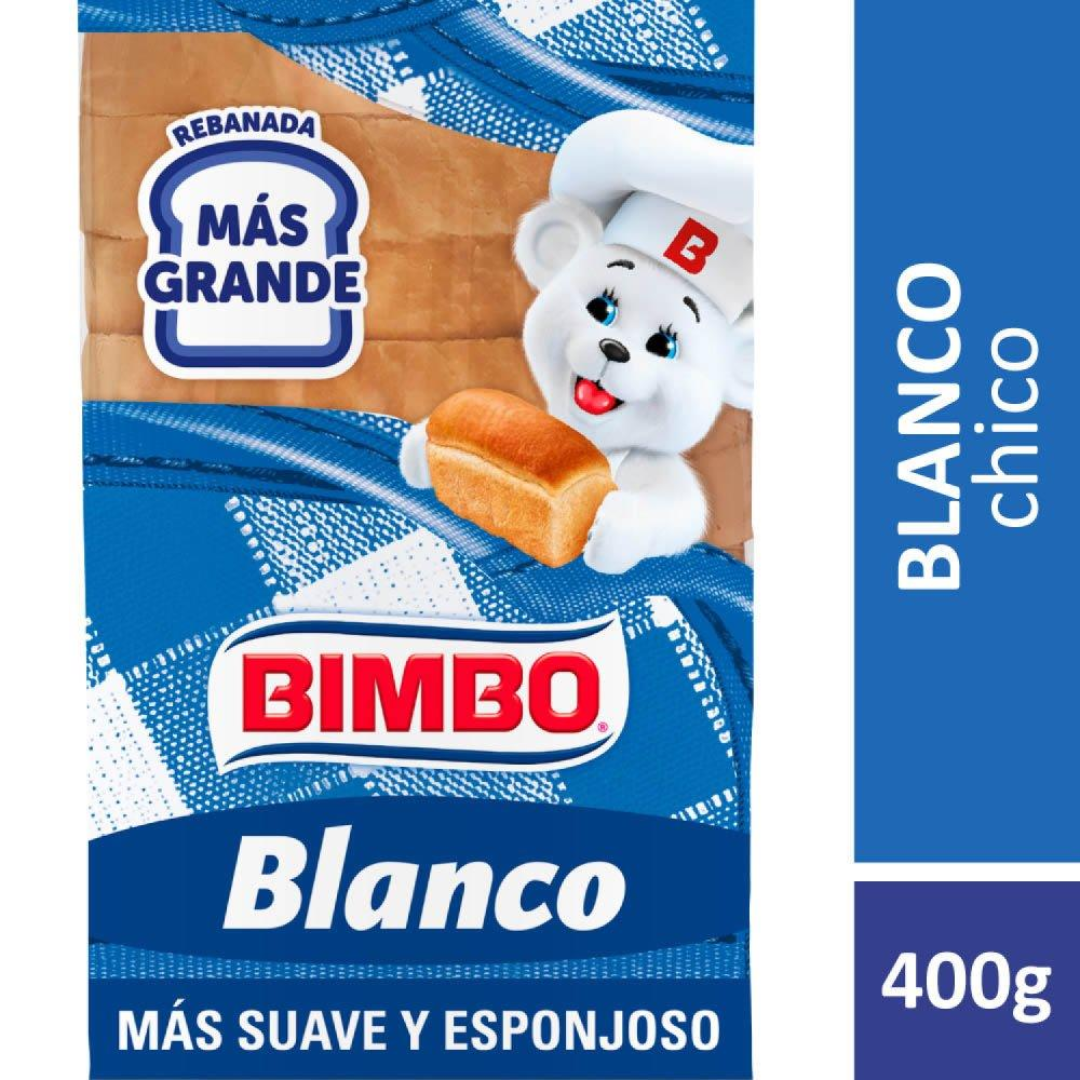 Pan Blanco Bimbo 400g