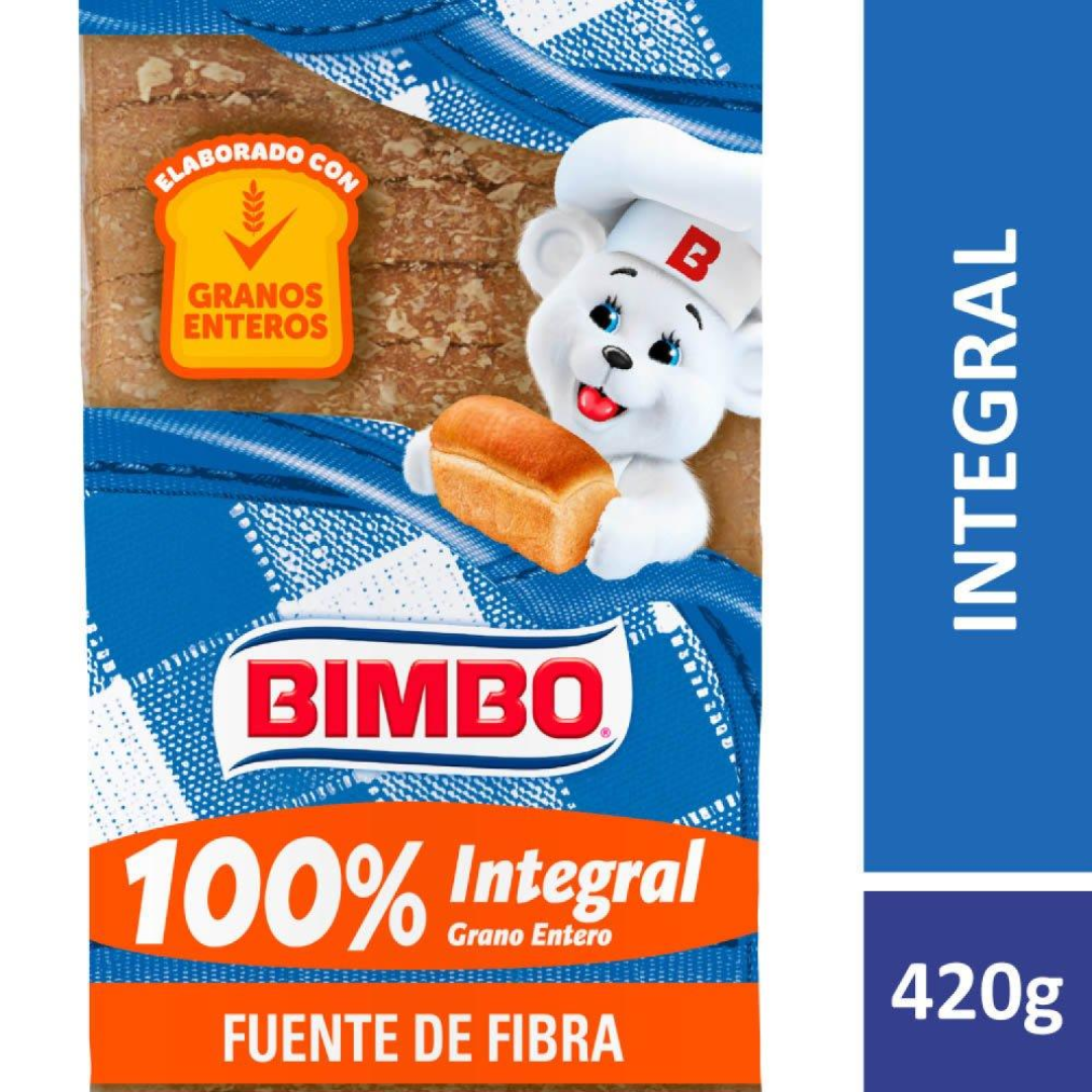 Pan Integral Bimbo 420g