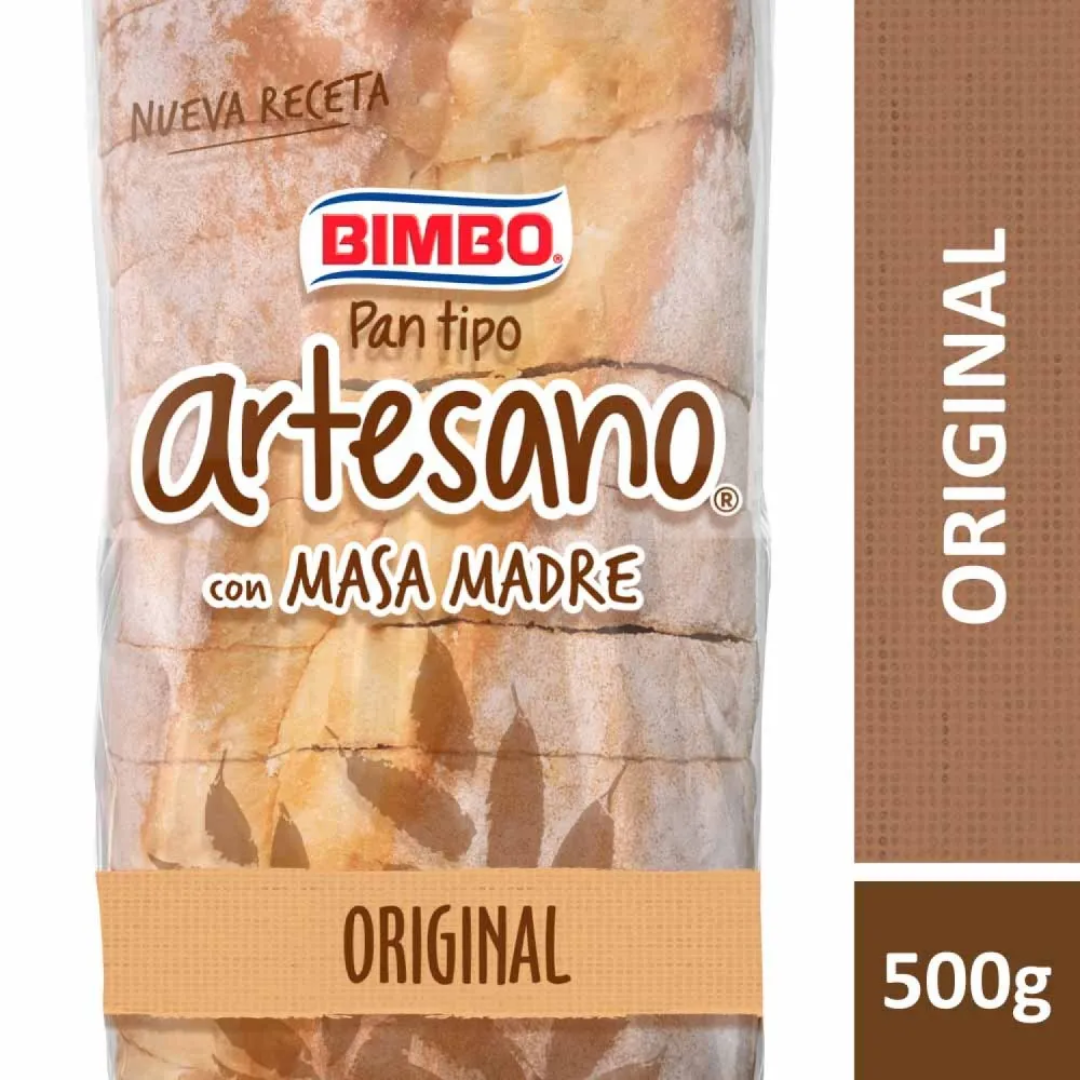 Pan Blanco Artesano con Masa Madre 500g