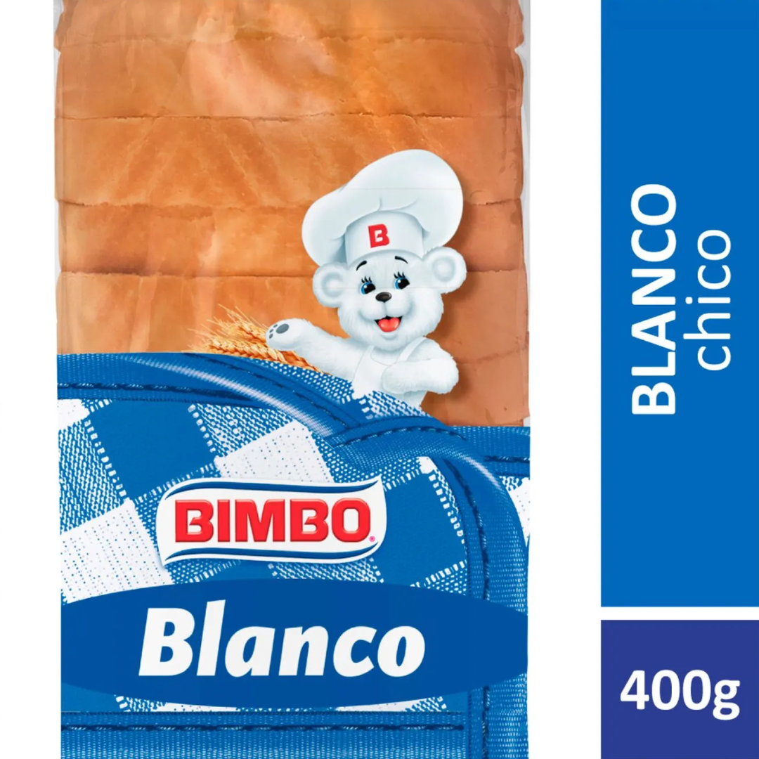Pan De Mesa Blanco Chico Liviano Bimbo 400g
